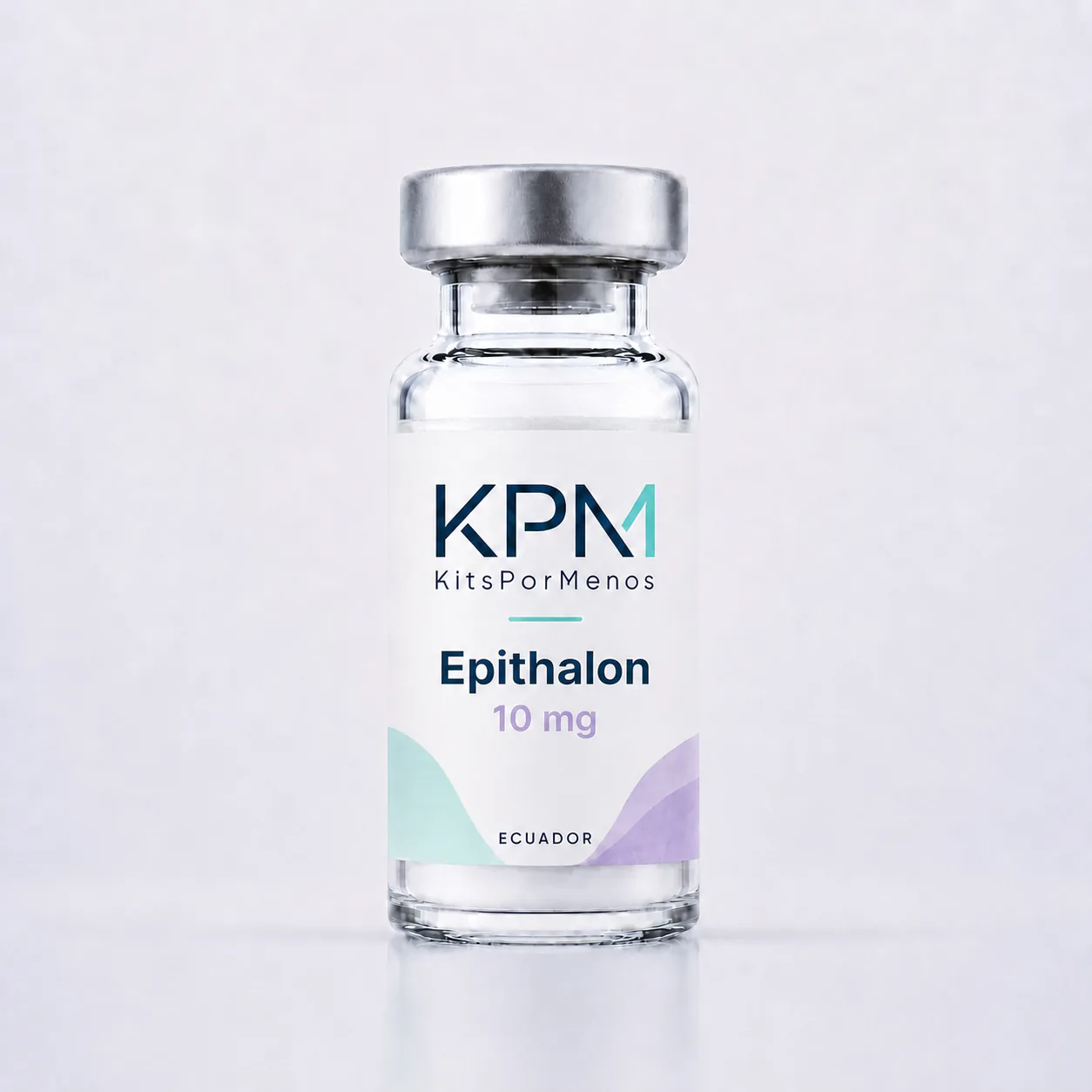 Frasco KPM etiquetado como Epithalon 10 mg