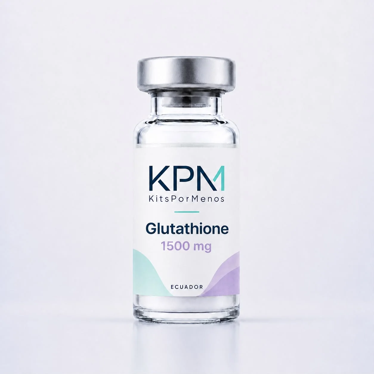 Frasco KPM de Glutatión 1500 mg